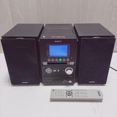 《お渡し先決定》【ジャンク】SONY ミニコンポ リモコン付き