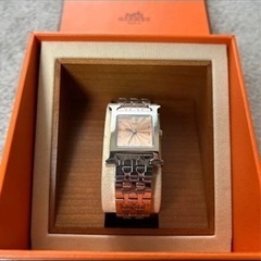 エルメス腕時計　H watch ピンク