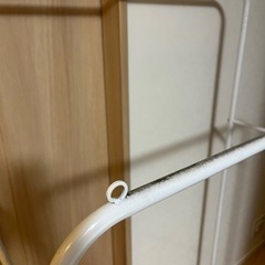 【7/11まで】お譲り先決定　２段　ハンガーラック　パイプハンガー　収納の画像