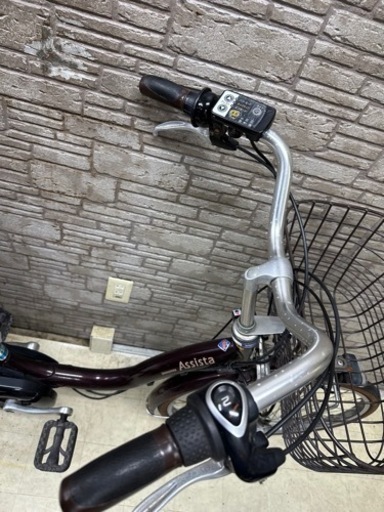 東京23区配達無料　新基準　ブリヂストン　アシスタ　8.9Ah リチウム 電動自転車 中古 003