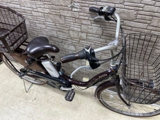 東京23区配達無料　新基準　ブリヂストン　アシスタ　8.9Ah リチウム 電動自転車 中古 003