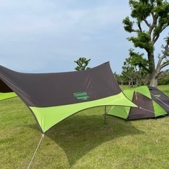 キャンプ用品　コールマンテント　ツーリングドームLX   タープ...