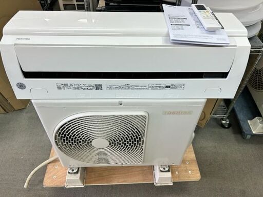 美品　2021年製　東芝　ルームエアコン　RAS-G221P(W)■6畳程度