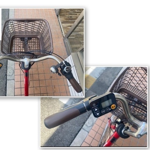 美品 バッテリー12ah  パナソニック 電動自転車 26インチ チャイルドシート付き