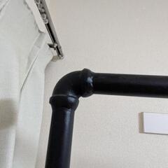 二段ハンガーラックお譲りしますの画像