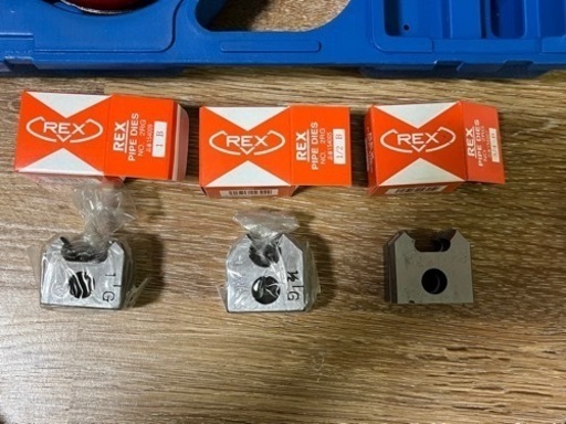 値下げ！REX 2Rベビーリード型パイプねじ切り