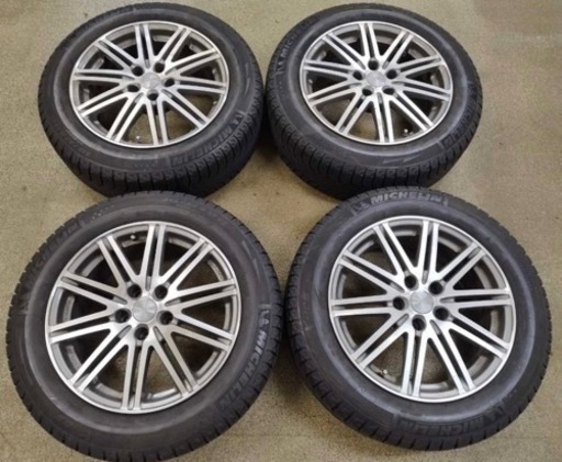 受付終了 17インチアルミ＆スタッドレス4本
