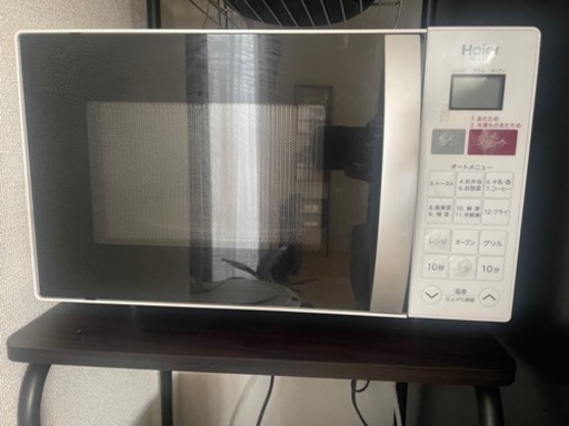 【取引予定済】HAIERオーブン機能付き電子レンジ