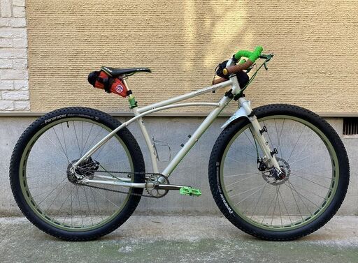 フルオーダー フレーム&フォークセット 29erプラスシングルスピードMTB 【Used】