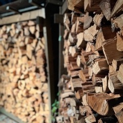薪になる原木、丸太譲ってください。