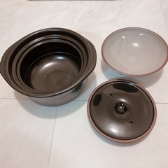 菊花ごはん土鍋（2合炊き）の画像