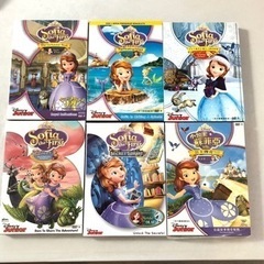 ちいさなプリンセスソフィアDVD６枚（英語版）