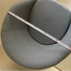 【値下げしました！】1人掛けソファ型 回転チェアの画像