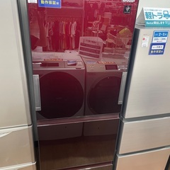 SHARP 3ドア冷蔵庫　SJーGW36D 2018年製　356L 