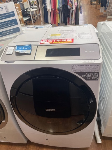 HITACH ドラム式洗濯乾燥機　BDーSTX110G 11kg 6kg 2021年製