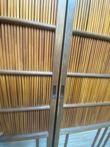 希少　古民家　葦戸　葦簀　