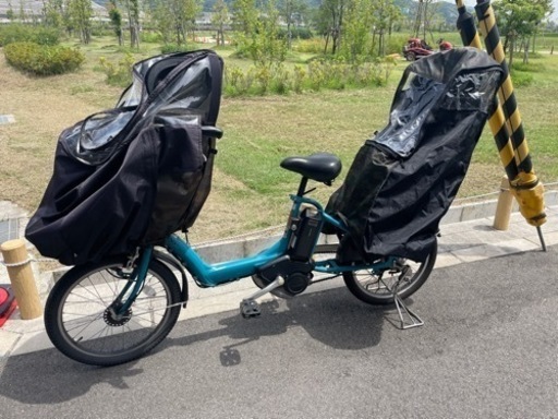 交渉中　ブリヂストン　子乗せ自転車　電動　3人乗り