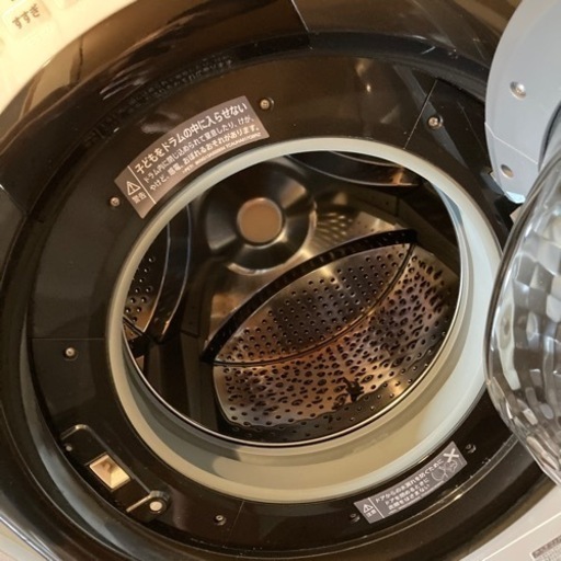【出品7/13まで！最終値段】SHARP ドラム式洗濯機 ES-S7F-WR