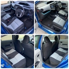 🌏トヨタアクア🌏ハイブリッド🌏ナビ、TV、ETC、Bカメラ🌏スマートキー、プッシュスタート🌏シートヒーター、社外アルミ🌏車検あり🌏の画像