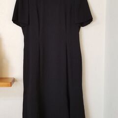 喪服　礼服　ブラックフォーマル　ワンピース　13号