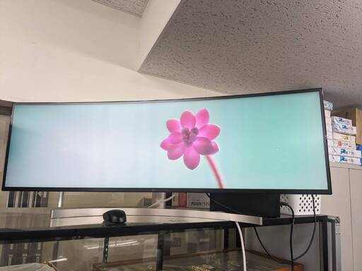 中古品　 49インチ ウルトラワイド モニター　LG 49WL95C-W　2020年製 現状販売　神田店舗引き渡し限定
