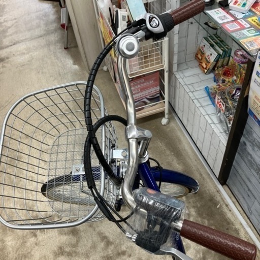 ?お早めに?未使用 21テクノロジー 24インチ 電動アシスト付き自転車 折り畳み 青 749