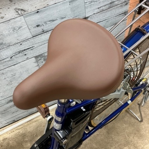 ?お早めに?未使用 21テクノロジー 24インチ 電動アシスト付き自転車 折り畳み 青 749