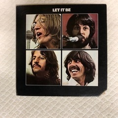 Beatles Let it be レコード