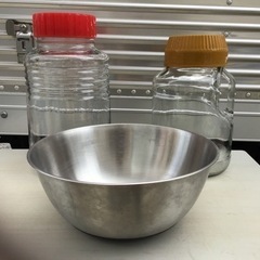中古　梅　瓶　ボウル　セット