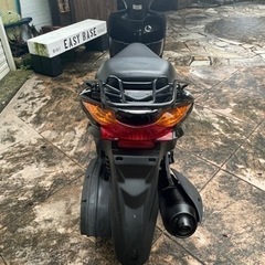 スズキ　アドレスV125S  通勤快速　メーター青色LED　インジェクション　前後タイヤ新品　熊本菊池発　配送無料の画像