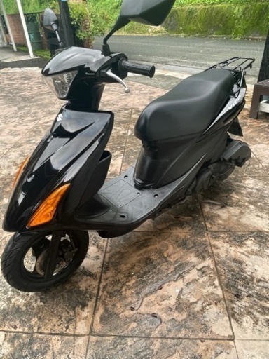 スズキ　アドレスV125S  通勤快速　メーター青色LED　インジェクション　前後タイヤ新品　熊本菊池発　配送無料
