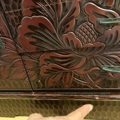 鏡、三面鏡、鎌倉彫