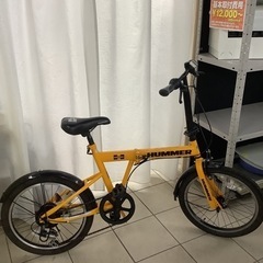 HUMMER ハマー 折りたたみ自転車 自転車 20インチ 6段変速