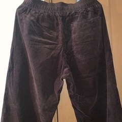 【今週500円】【美品】『GUワイドパンツL size』の画像