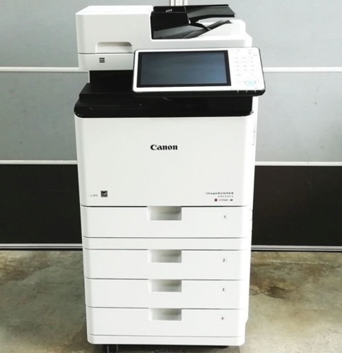 【使用枚数：18524枚】Canon A4 カラーコピー機 複合機 imageRUNNER ADVANCE C356FⅡ（引取）