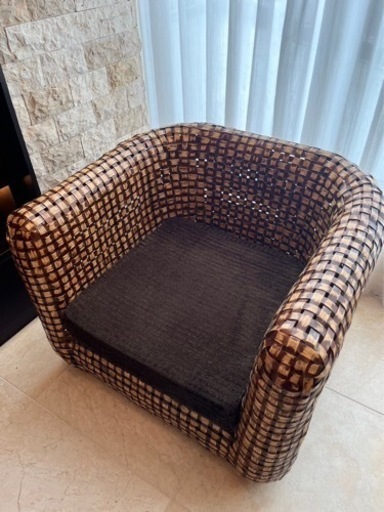 バリ直輸入 ソファーセット 美容サロンにて使用