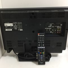 決まりました😊▲22型 日立 Wooo LED液晶テレビ😀 22インチ L22-K09 リモコン 付きの画像