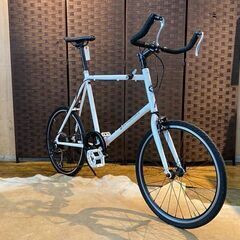 ■SAPPORO BIKE サッポロ バイク 7速 ホワイト 20インチ ミニベロ 自転車 札幌発★