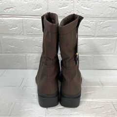 保管未使用品 ロイデ 2939 ボア付きハーフブーツ 茶 ブラウン 表記サイズ5/S 23.0～23.5cm ドイツ製 レディース 内ボア ブーツ ☆ 札幌市白石区 白石店 の画像