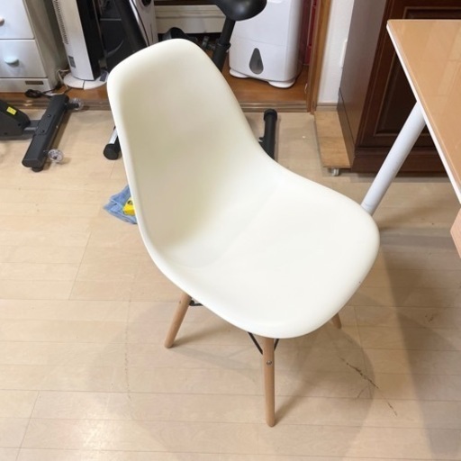 【超美品‼️】あずま工芸 120cm幅デスク＆チェア セット パソコンデスク 学習机 イームズチェア