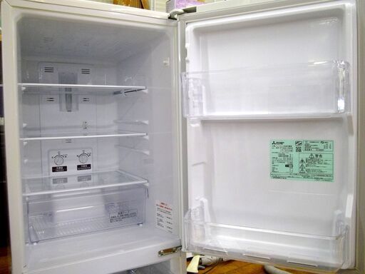 三菱 冷蔵庫 146ℓ 2ドア 2019年製 MR-P15ED ホワイト 100ℓクラス キッチン 家電 札幌市 厚別区