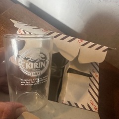 レトロキリンビールグラスセット箱入り
