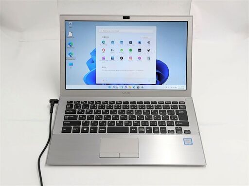 送料無料 保証付 高速SSD 13.3型 薄型軽量 ノートパソコン SONY VJS131C11N 中古良品 第6世代Core i5 4GB Bluetooth カメラ Windows11 Office
