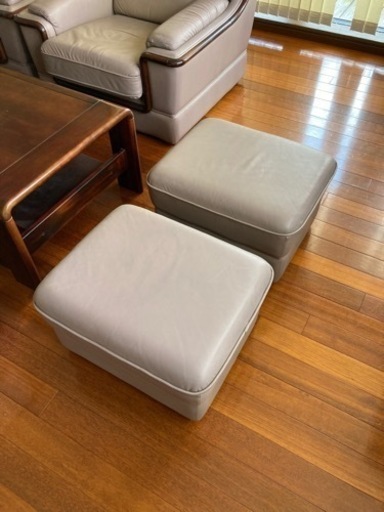 オールド　カリモク　センターテーブル　ソファ　セット
