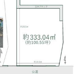★貸土地★  高槻市黄金の里　100坪  #資材置き場　＃トラッ...