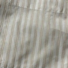 ワイシャツ 黄色二重ストライプ 襟が少し変わったタイプ⑩の画像