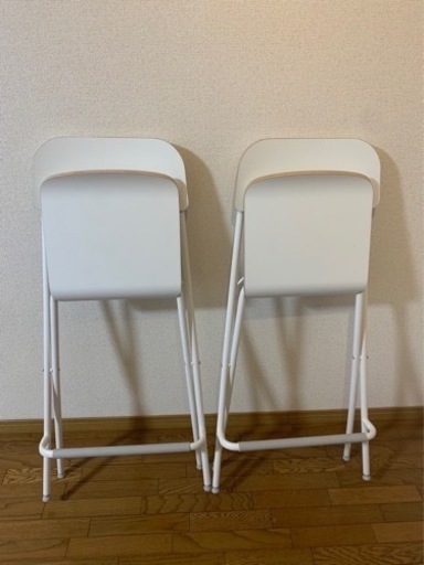 ⭐︎23日まで掲載⭐︎ カウンターチェア　ホワイト　IKEA