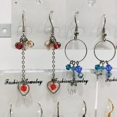 【新品】手作りピアスの画像