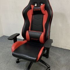 AK racing/エーケーレーシング ゲーミングチェア Nitro V2 eスポーツ リモートワーク レッド 椅子 事務 赤/黒 中古家具 店頭引取歓迎 R7344