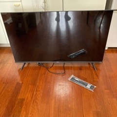 ハイセンス　43型　ジャンク品　リモコン新品未使用